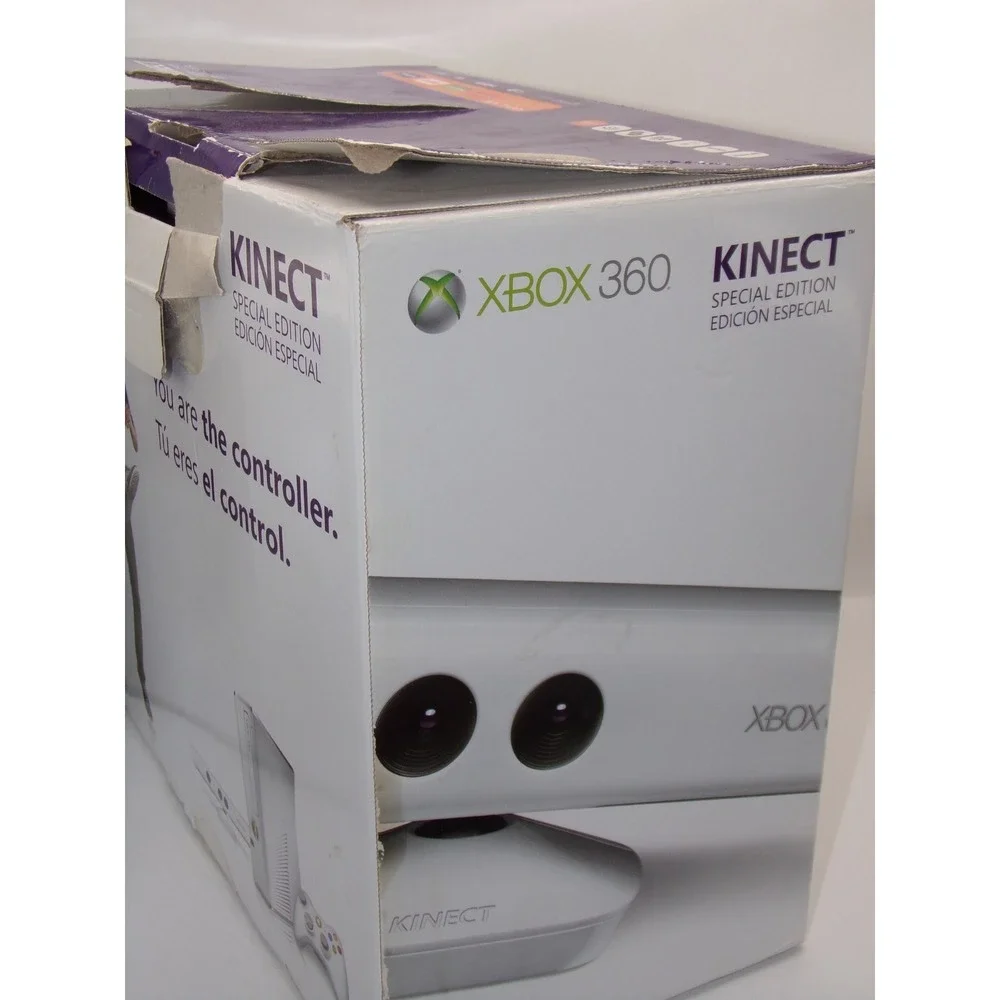 Box Only - Microsoft Xbox 360 Kinect special edition Console Bundle Empty